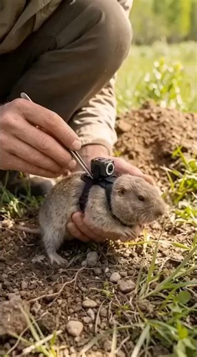 Pocket Gopher POV Exploring the Giant Underground Maze
