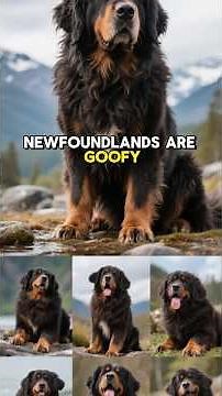 NEWFOUNDLANDS Explained by AI ✨ for BEGINNERS! Good DOGS 101 Training Tips & Facts #barking #hunting