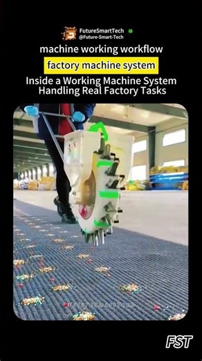 Inside a Working Machine System Handling Real Factory Tasks