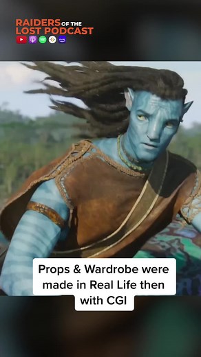Many of the props and wardrobe for Avatar were made in real life then in CGI! 🌊 . . . . . #avatar #mocap #avatar2 #avatarthewayofwater #motioncapture #cgi #animation #filmmaking #movies #movie #jamescameron