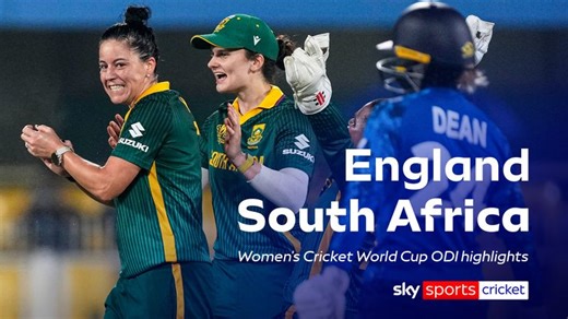 England vs South Africa: Women's Cricket World Cup highlights