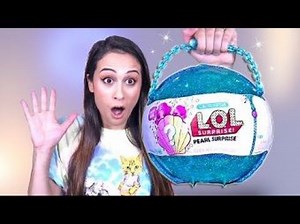 MEGA L.O.L. PEARL SURPRISE BAL UITPAKKEN! || Let's try