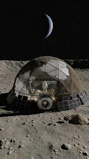 I Built a Buried Lunar Regolith Refuge Inspired by NASA's 2026 Artemis Mission!😱🚀 | Full Timelapse