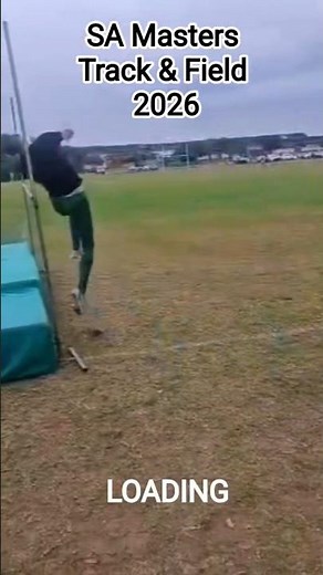SA Masters Track & Field Championships 2026 loading Masters High Jumper age 56 Ready for S A Master