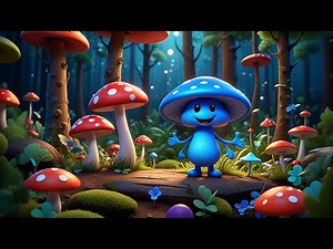 Six Magic Mushrooms Wiggle and Sing | Mushroom Song for Kids | Nursery Rhymes and Learning Songs