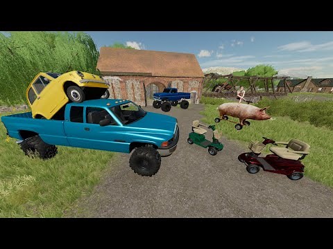 Finding Abandoned Barns Through Caves and Mud | Farming Simulator 22