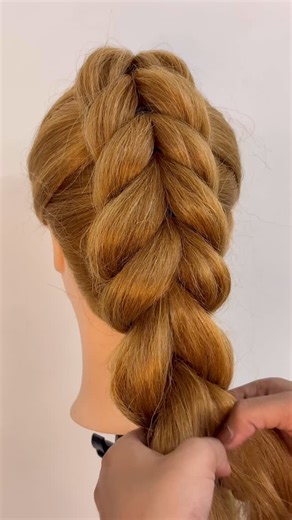 Ritika Roy on Instagram: "Dutch braid tutorial ❤️ Follow for more Dutch braids | braids | trending braids | Hairstylist | viral braids | hairstyles #hairstlye #braids #trendingbraids #dutchbraids #trendingbraids #viralreels #explore"