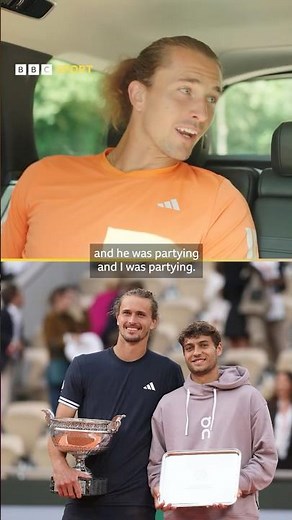 A MEMORABLE FACETIME FOR ZVEREV AND COBOLLI 🤩