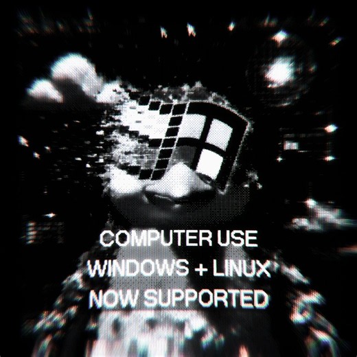 Your agent can now use a computer without hijacking your computer.Hermes Computer Use now works on Windows + Linux, alongside macOS.It can:• Click• Type• Scroll• DragAll in the background, so you can keep working while your agent does its thing.Enable it:hermes computer-use installThen run:hermes -t computer_use chatPowered by @trycua under the hood and works with vision/tool-capable models like Claude, GPT, Gemini, and local models.Huge cross-platform win for agent workflows.