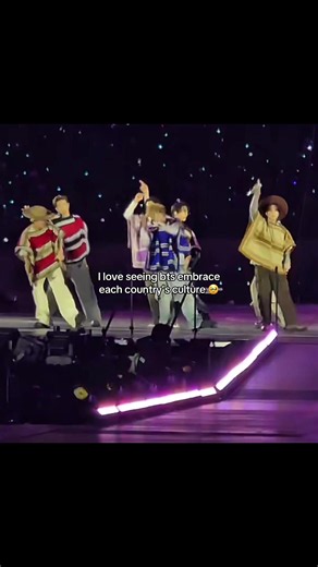 whoever thought of them wearing traditional clothing are geniuses #bts #bangtan #btsconcert #fyp #viral bts world tour arirang in chile