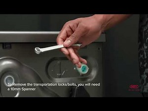 DEFY | How to remove packaging from your new Defy Front Loader washing machine