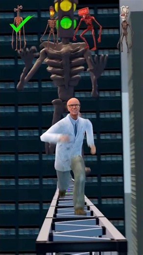 Will SIREN HEAD Survive Falling Down CHALLENGE #gmod #sfm