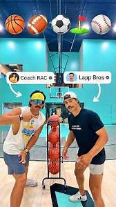 I challenged coach rac in every sport 😳