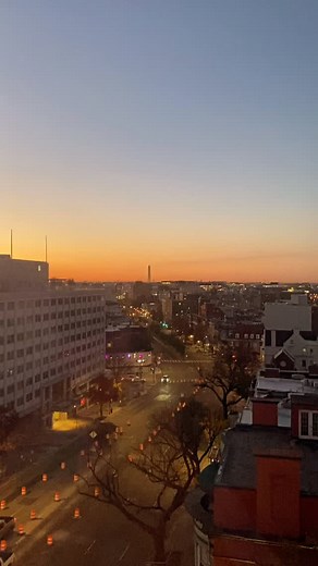 Was making a sunrise video from my DC hotel room window and magically my sleepy voice message reply to @soundsofspace started playing. I decided to share this private very vulnerable moment/reflection because someone else might need to hear it and because I believe vulnerability and honesty combined can be powerful medicines for all parts involved. #dontgiveup #keepgoing #reflection #vulnerability #strenght #ego #artist #music | Natalia Clavier