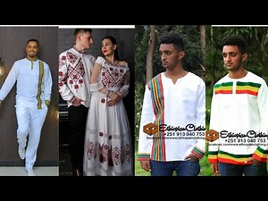 #Habesha Kemis# Ethiopian new fashion dresses for men 2022