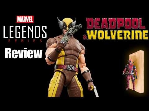 Deadpool & Wolverine Brown Suit | Marvel Legends Review