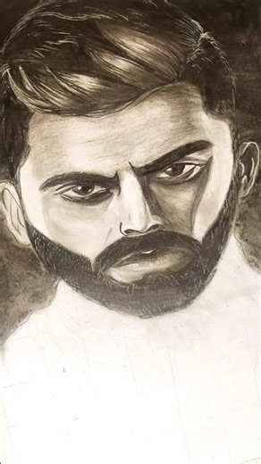 Virat kholi drawing #shortsviral #drawing #artwork #sketch #viratkohli