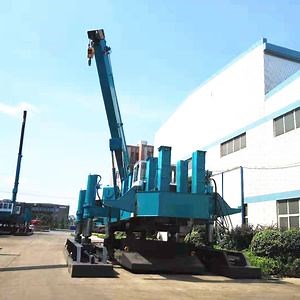 [Hot Item] Heavy-Duty Zyc180 Piling Machine F Efficient Hydraulic Static Pile Driver