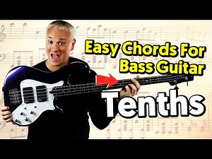 Easy Chords For Bass Guitar – Tenths