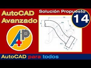 Solución Propuesto 14 - AutoCAD Avanzado