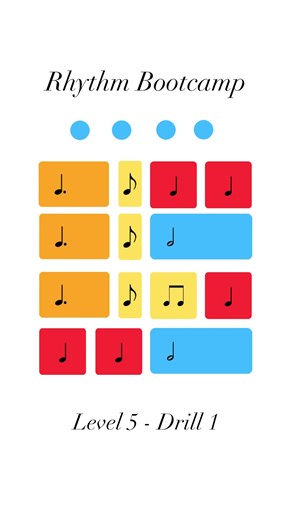 🧠 Rhythm Bootcamp – Level 5, Drill 1 Dotted quarter notes eighth notes… don’t rush the long beat 👀 Feel the space, stay locked to the pulse, and let the rhythm breathe. This one exposes shaky time fast. 👉 Try it twice 👉 Clap or tap 👉 Comment if you nailed it 🔥 More drills early access on Patreon Full Rhythm Bootcamp levels & PDFs → link in bio #RhythmBootcamp #RhythmChallenge #DottedQuarter #EighthNotes #TrainYourMusicBrain