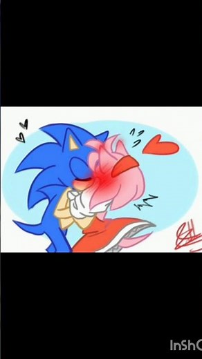 Sonic x Amy Anime love you