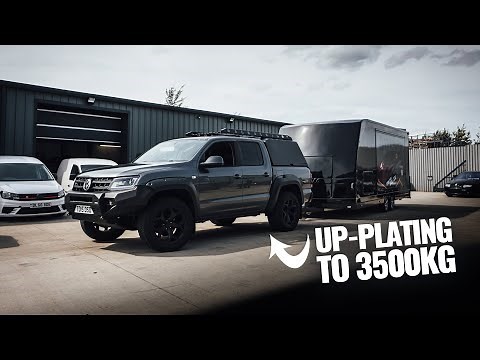 Up-Plating our Amarok to Tow 3500KG!