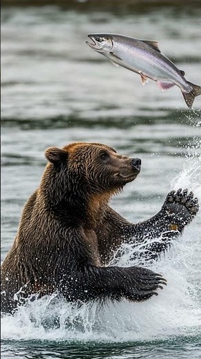 You Won't Believe These Bears at Brooks Falls!