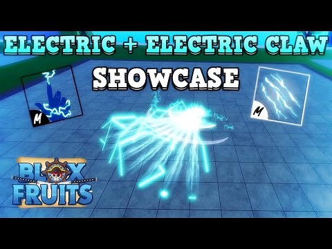 ELECTRIC + ELECTRIC CLAW SHOWCASE! ⚡ | Blox Fruits