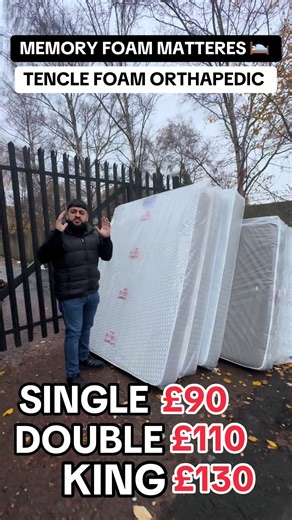 Quality Foam Mattress Now Available In Birmingham #fyp #fypppppppppppppp #megasale #birminghamuk #clearance