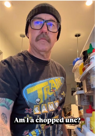 I think I’m a chopped unc…dang it. At least I dress cool. Right? #chopped #unc #disneyadult #disneytee #funny