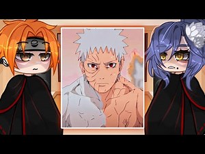 Akatsuki React To Obito Uchiha // Naruto Shippuden // Gacha Club