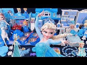 Minutes Satisfying ASMR Unboxing ❄️ Frozen Princess Elsa Bedroom & Dress Up Playset | Toy Review
