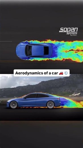 🚗💨 While most people see just cars, engineers see aerodynamics in action. #sopaninfotech