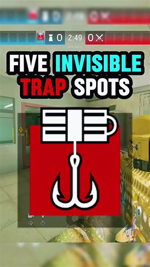 5 invisible trap spots with Kapkan in R6, by @AMHR6 #foryou #r6xclipen #rainbowsixsiege #r6 #r6siege