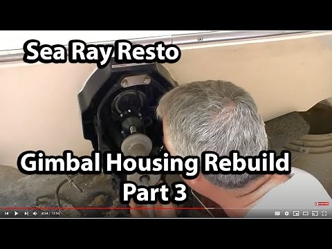 Rebuilding the Gimbal housing and installing the Bearing Part 3 Vlog #52