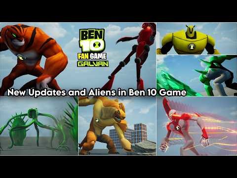 All New Ben 10 Updates and Aliens in Most Realistic BEN 10 Game Ever🔥| Awesome Gameplay 4K Ultra HD