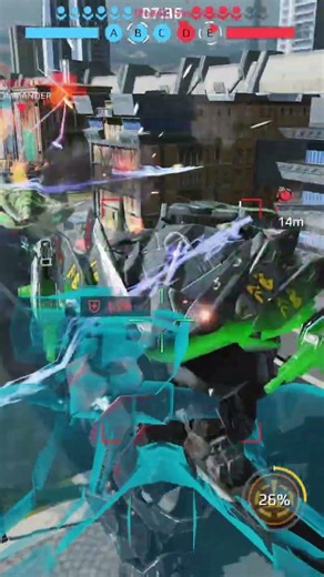 War Robot 🤖 killing enemies #warrobots #wr easy kill☠️