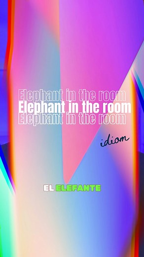 6.8K views · 391 reactions | The elephant in the room #idiom #lexdigitalteacher #Digitalex #teacherlex #Ingles #English #inglesonline #vocabulary #englishtips | Alex Perez | Facebook