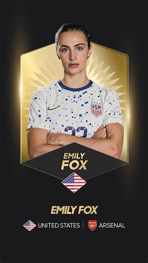 5.9K views · 33 reactions | Key player. Olympic Champion. Amazing season.  Emily fox  is on the nominees for Women’s Player of the Year. Vote for her in concacaf.com/awards | Concacaf | Facebook