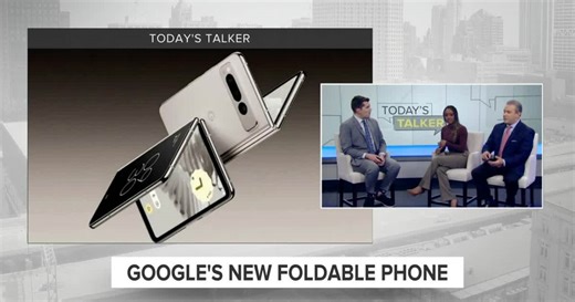 Today's Talker: Google's first foldable smartphone, the Pixel Fold