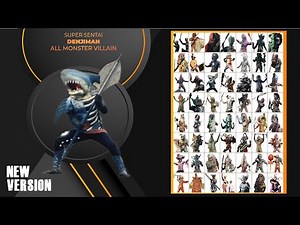 Denjiman All Monster Villain