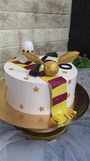 Harry potter cake #harrypotter #hp#cake #cakedecorating #birthdaycake #birthday #reelkarofeelkaro