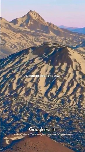 A Broad Shield Volcano – Mount Bachelor Oregon USA