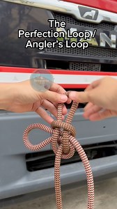 Angler’s loop Quick release version🪢 … #rope #knot #knots #firefighterknot #firefighterskills #firefighterposts #ropes #ropeskills #quickrelease | firenuzzle