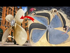 How POWERFUL Giant Ship Propeller is Made || Complete Process