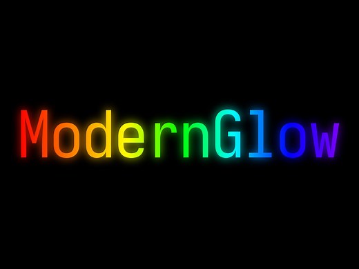 osu!皮肤 ModernGlow（现代荧光）皮肤展示