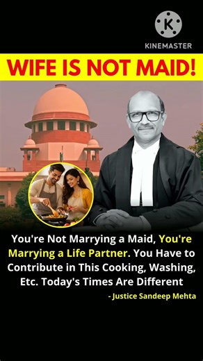 Marriage Is Not Servitude - It's Partnership #india #bharat #marriage #wife #justice #sandeepmehta