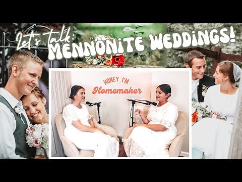 Mennonites + Weddings: What we did, wore, and SPENT! | Honey I'm Homemaker