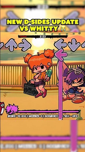 D-Sides Whitty is HERE! 😭 | D-Sides New Update [FNF]